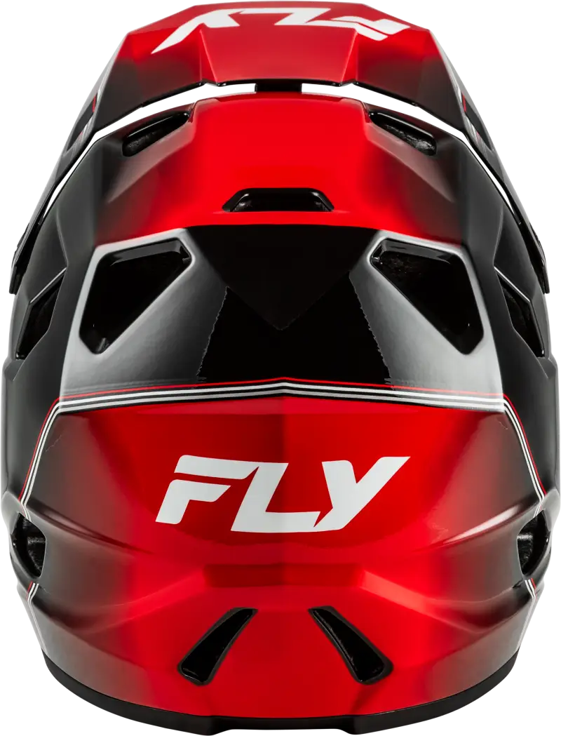Rayce Repeat Bicycle Helmet Black/Red Md - FLY RACING