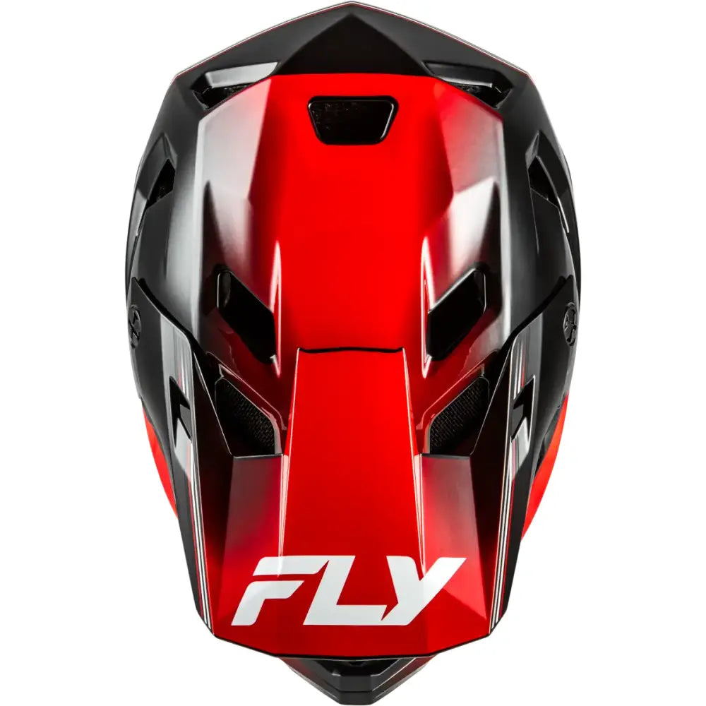 Rayce Repeat Bicycle Helmet Black/Red Lg - FLY RACING