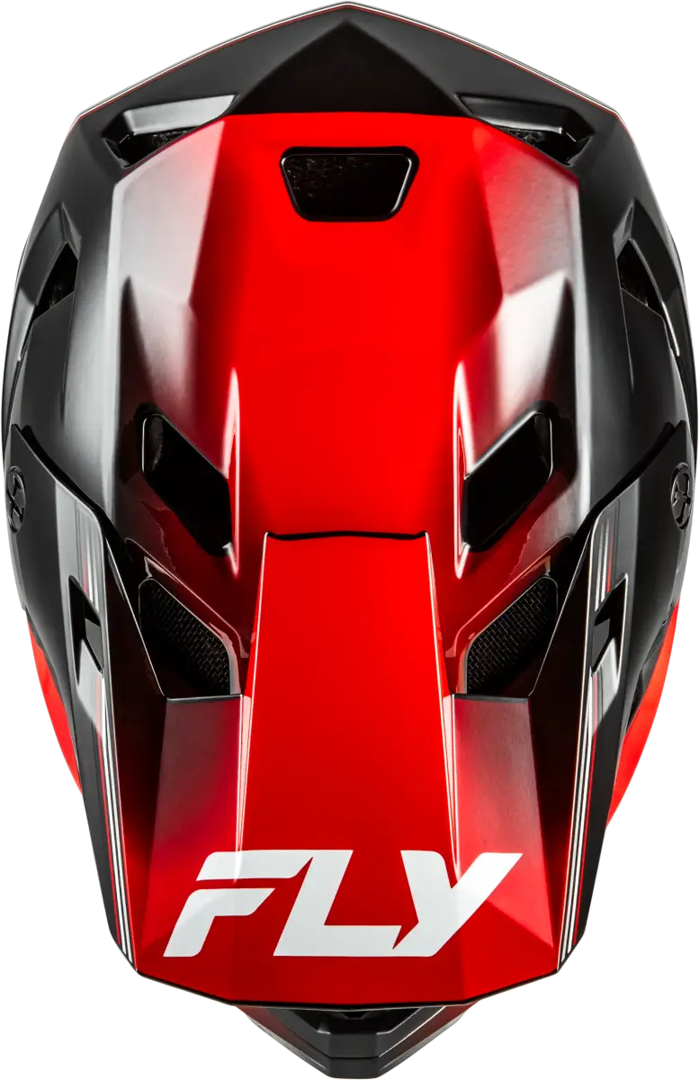 Rayce Repeat Bicycle Helmet Black/Red Sm - FLY RACING