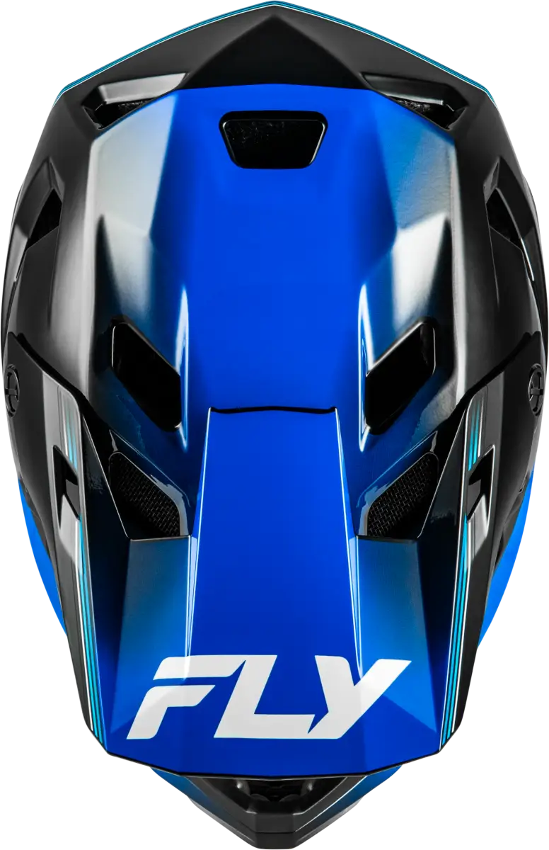Rayce Repeat Bicycle Helmet Black/Blue Xs - FLY RACING