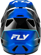 Rayce Repeat Bicycle Helmet Black/Blue Xs - FLY RACING