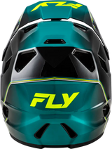 Rayce Repeat Bicycle Helmet Black/Teal/Hi Vis Xs - FLY RACING