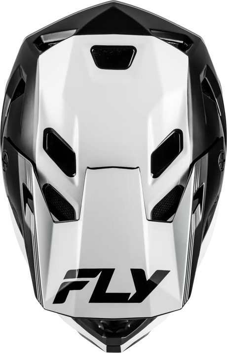Rayce Repeat Bicycle Helmet Black/White Xs - FLY RACING