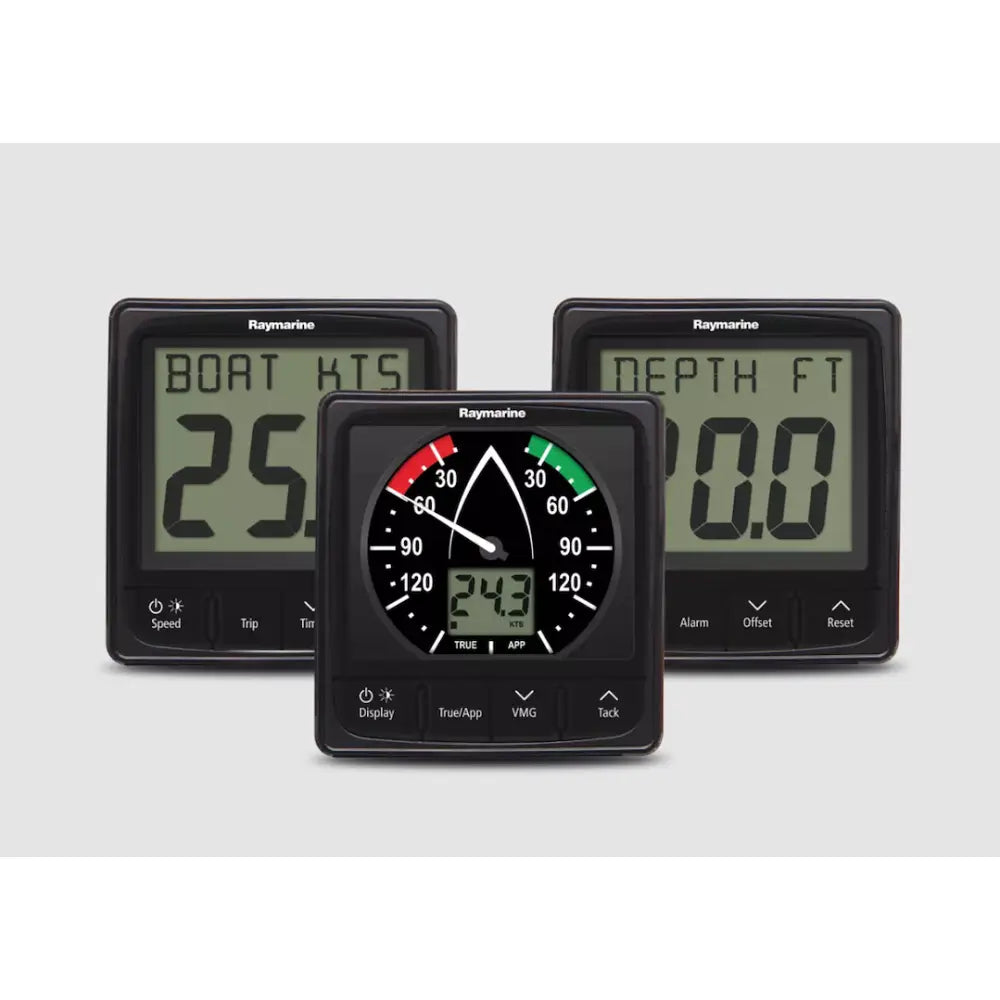 Raymarine Compact Footprint Sailboat Instrument Kit T70584 - I50 I60 Wind Speed Depth System