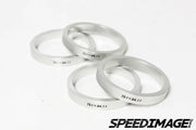 Silver metal hub ring for Rays Aluminum 75mm 64.1 Hub Ring WHC75641 display