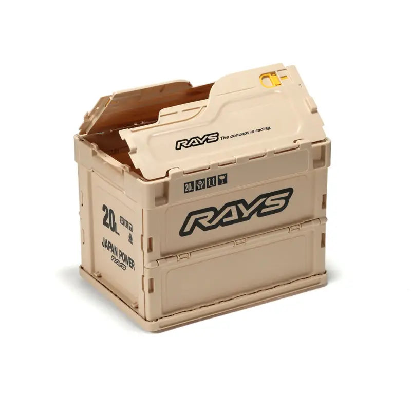 Rays WRAYSCBOX23SI Rays Folding Container Box 23S 20L - Ivory