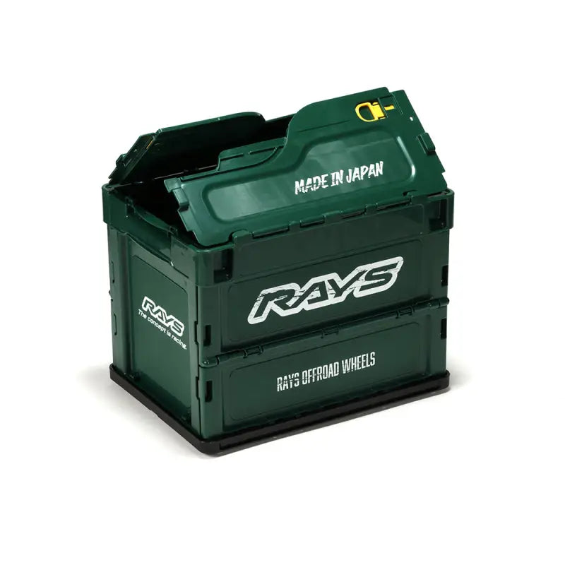 Rays WRAYSCBOX23SOG Rays Folding Container Box 23S 20L - Oliver Green