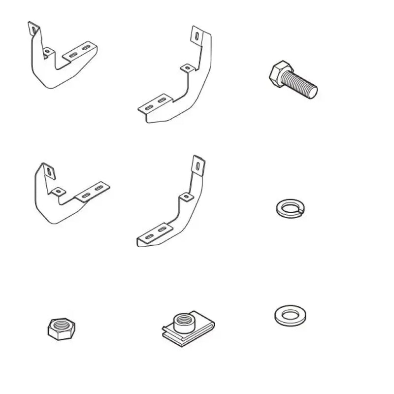 RB-0101-BK Raptor Running Board Mount Kit