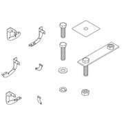 RB-0200-BK Raptor Running Board Mount Kit