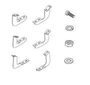 RB-0401-BK Raptor Running Board Mount Kit