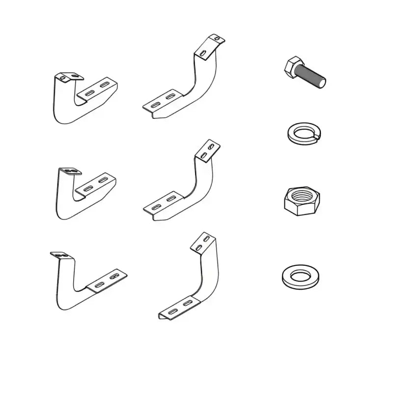 RB-0401-BK Raptor Running Board Mount Kit