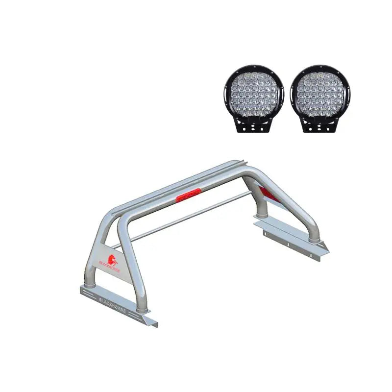 RB006SS-PL69B Black Horse Classic Roll Bar Kit