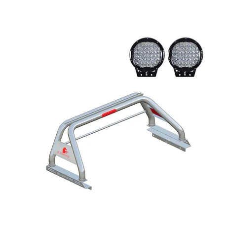 RB006SS-PL69B Black Horse Classic Roll Bar Kit
