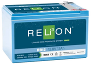 RB12 Relion 12.8V 12Ah F2 Terminal Lifepo4 - Battery