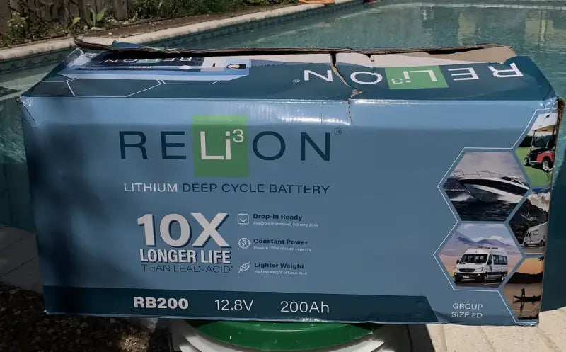 RB200 Relion 12.8V 200Ah 6Sc Lifepo4 - Battery