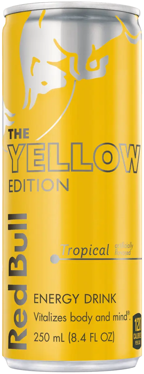 RED BULL RB203755 Rb Yellow 8.4oz Tropical