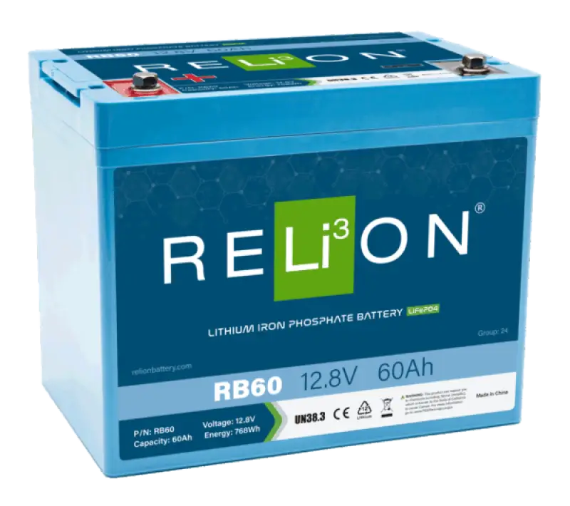 RB60 Relion 12.8V 60Ah 4Sc Lifepo4 - Battery