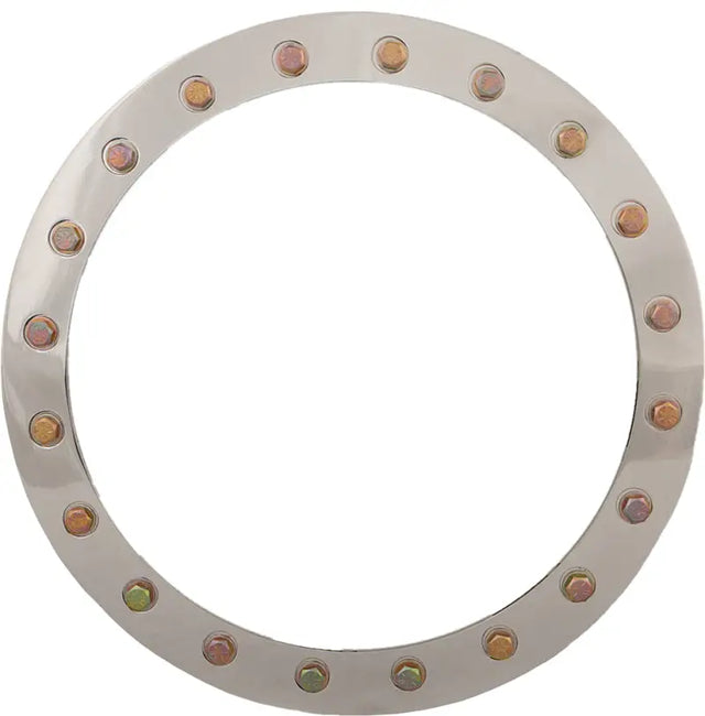 RBL-14P-A71-RING-20 Raceline Beadlock Replacement Ring 14 In Polished Mamba 