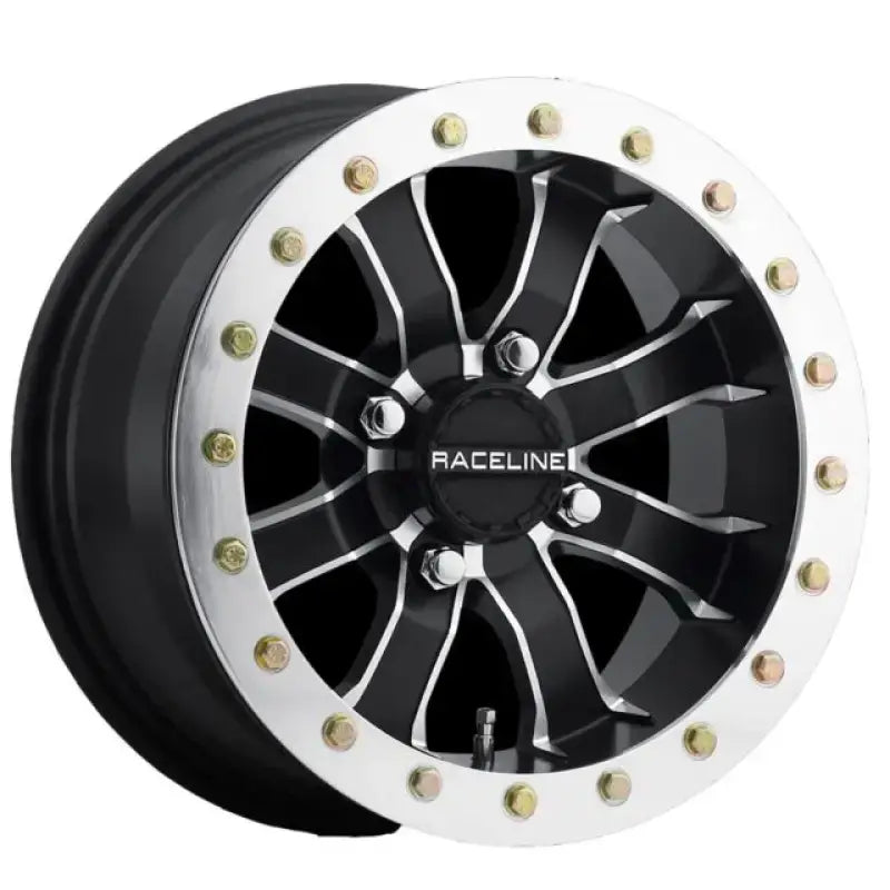 RBL-15R-A14-RING-16 Raceline Squad Bdlk Ring 15 Inch Red 16 Hole W/Red Decal - Wheel Components