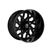 20x10 gloss black RBP Scorpion wheel with machined accents
