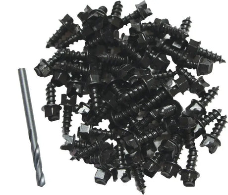 RBT100-BK Spg 60/Pk Traction Screw Kit - RV and Auto Parts