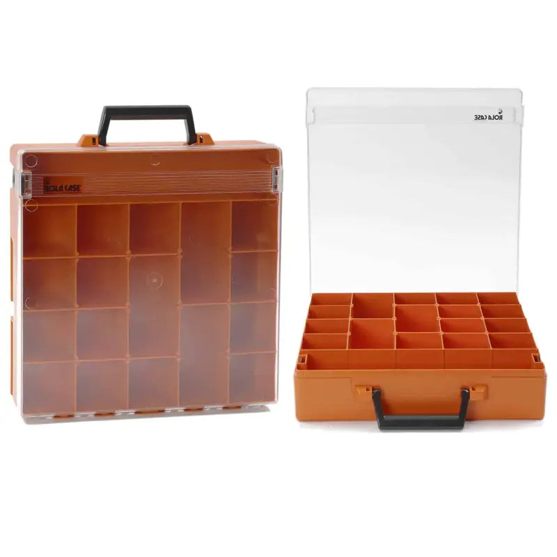 RC001/CL Rolacase Plastic Parts Organizer Carry Case - Van Storage System