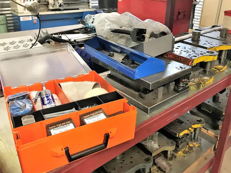 RC003/CL Rolacase Plastic Parts Organizer Carry Case - Van Storage System