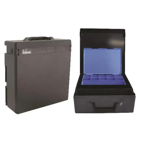 Black plastic organizer carry case for RC003/QK Rolacase Parts Organizer Carry Case