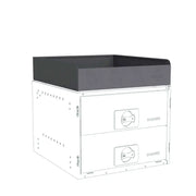 RCC/TT/40 Rolacase Top Tray / Cabinet Kits - Van Storage System