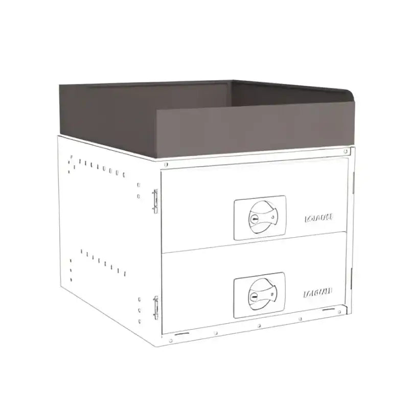 RCC/TT/40 Rolacase Top Tray / Cabinet Kits - Van Storage System