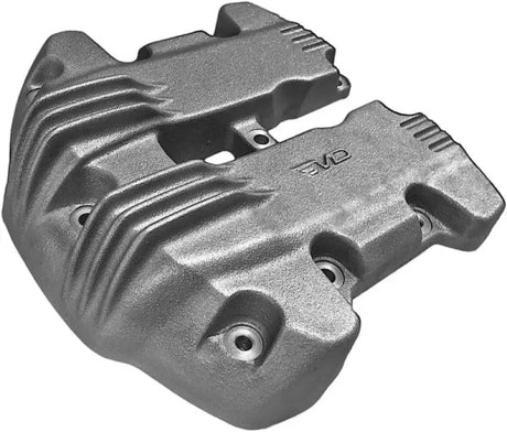 RCM8/R/B Emd Ribbed Rocker Cover M8 Black - Engine