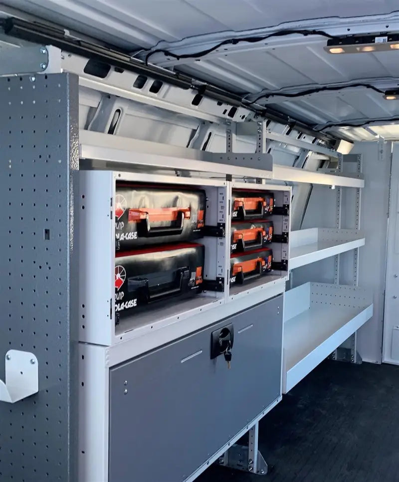 RCSK3/C Rolacase 2 Drawer Parts Org Cabinet Kit - Van Storage System