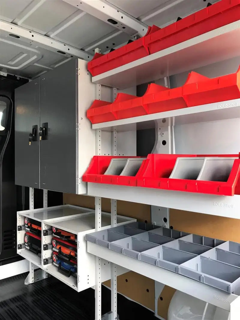 RCSK3/C Rolacase 2 Drawer Parts Org Cabinet Kit - Van Storage System