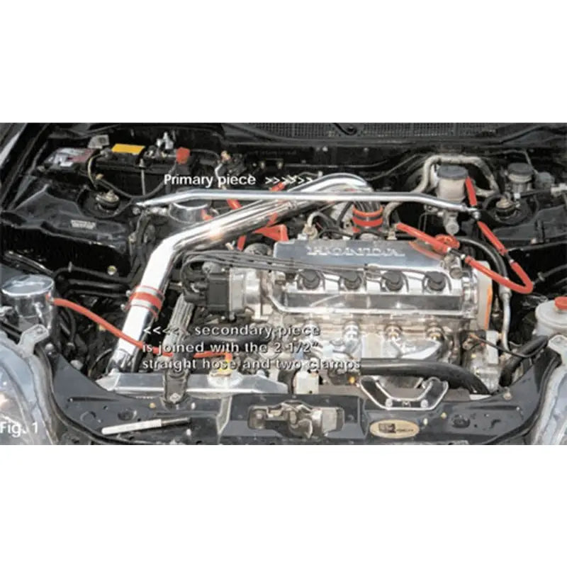 Injen RD1540BLK RD1540BLK Injen 96-00 Honda Civic Cx Dx Lx Black Cold Air Intake