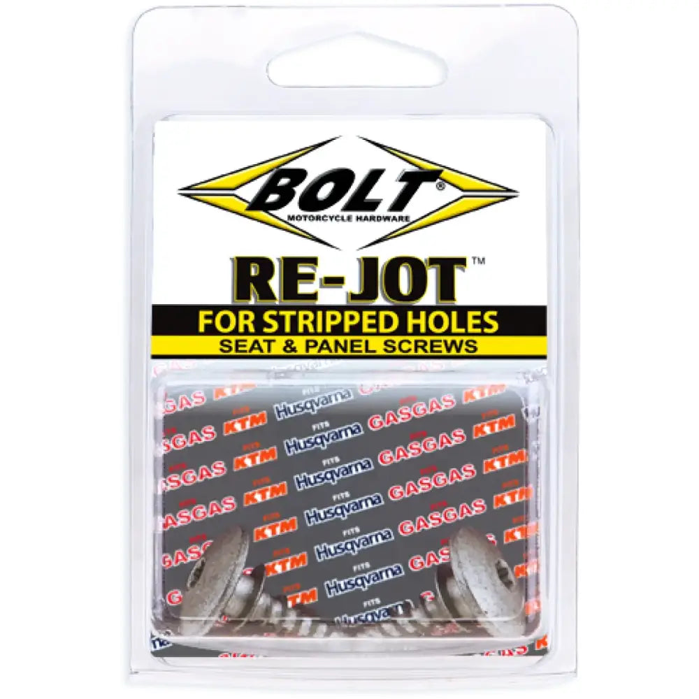 Re-Jot Seat/Panel Screws for Stripped Plastic Holes by BOLT - BOLT