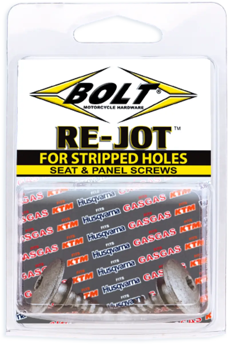 Re-Jot Seat/Panel Screws for Stripped Plastic Holes by BOLT - BOLT