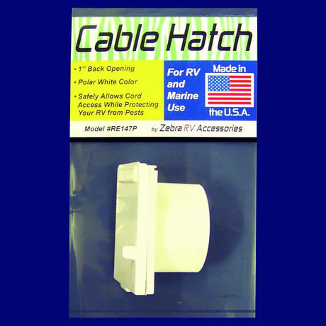 RE147P Electrical Cord Hatch by Zebra RV