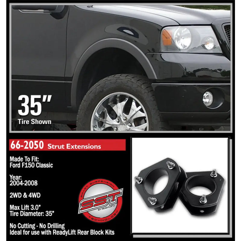 Readylift Guaranteed Toughest Finish Leveling Kit Suspension 66-2050 - Lvl KT F150 4W 05-08