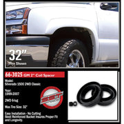 Readylift Guaranteed Toughest Finish Leveling Kit Suspension 66-3025 - Lvl GM1500 2W 99-07