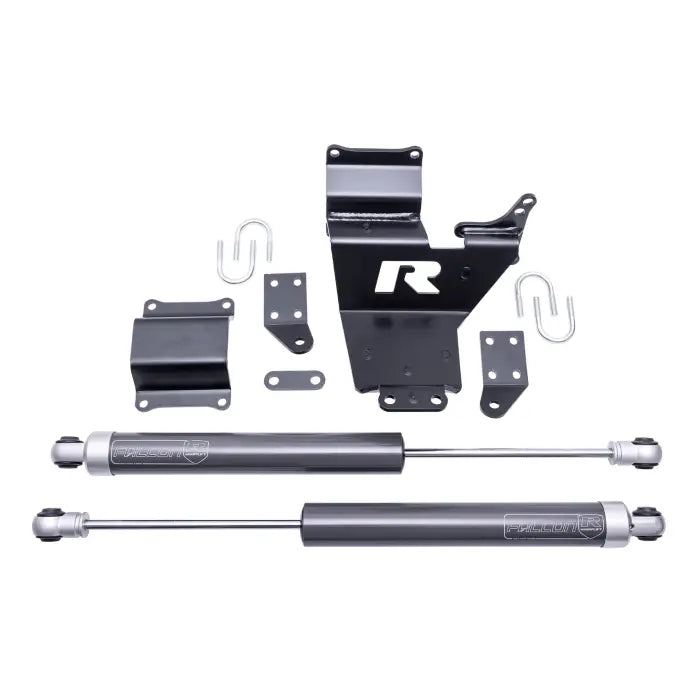 Readylift Limited Lifetime Warranty Steering Stabilizer 77-23201 - 10-LUG Dual Wit