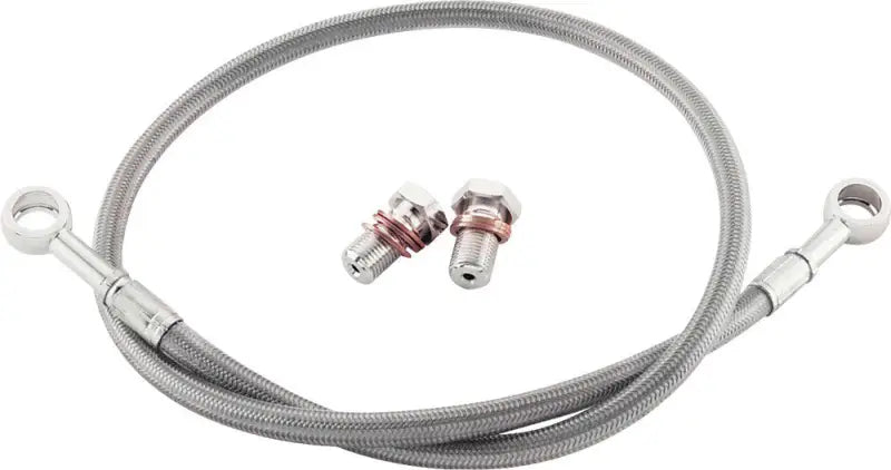 Brake Line Rear Silver Yam - GBrakes