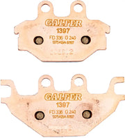 Rear Brake Pad Hh Sintered Compound - GALFER