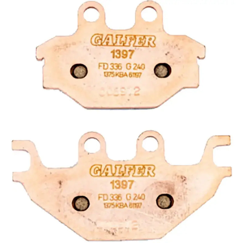 Rear Brake Pad Hh Sintered Compound - GALFER
