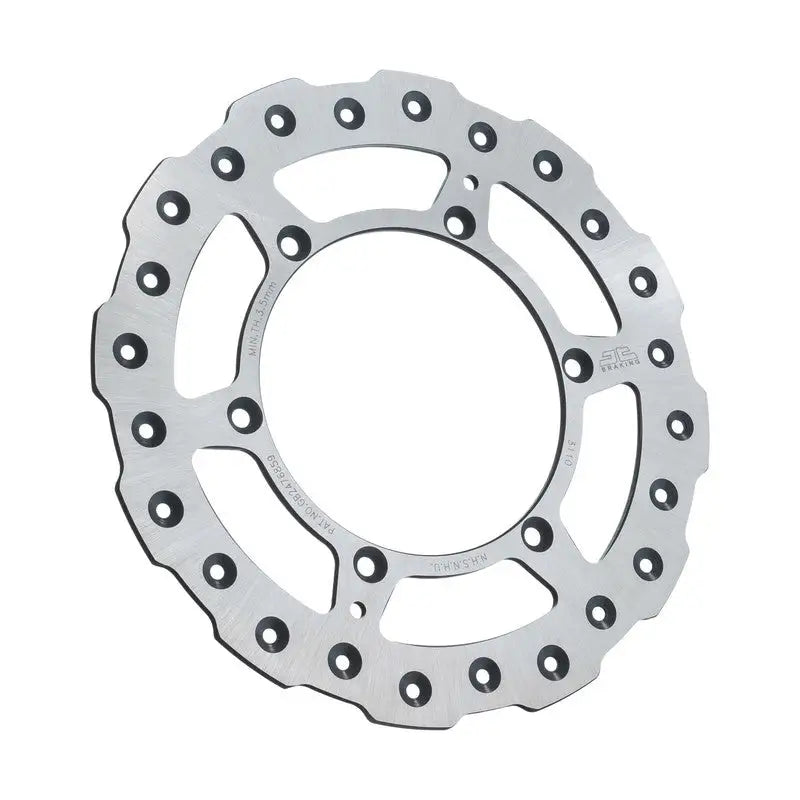 JT Rear Brake Rotor Ss Self Cleaning Suz for Powersports