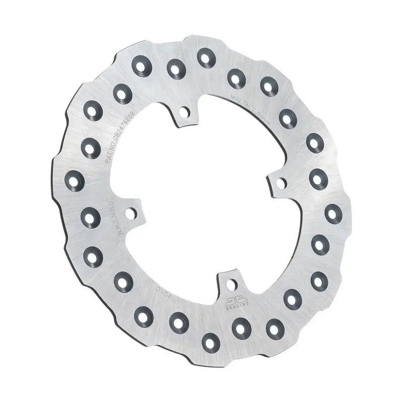 JT Rear Brake Rotor Ss Self Cleaning Yam for Powersports