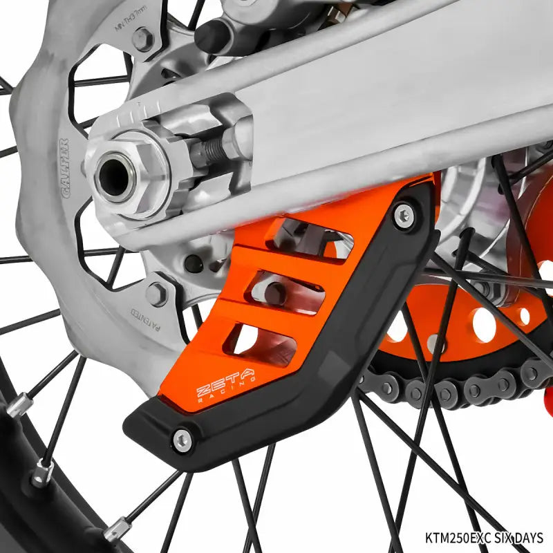 Rear Disc Guard Orange - ZETA
