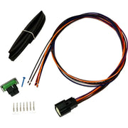 NAMZ CUSTOM CYCLE Rear Fender Hrnss 6 Pin Molex W/12 Pin Fndr Fascia Conn Inc