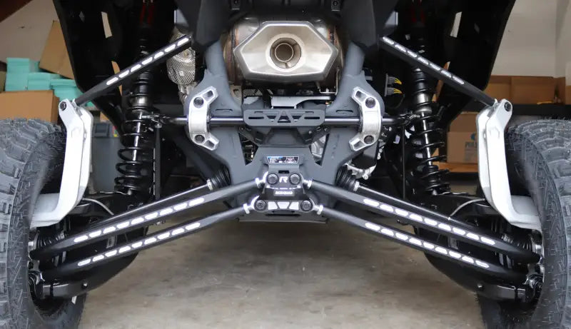 Rear Radius Rods Recut Blk - MODQUAD