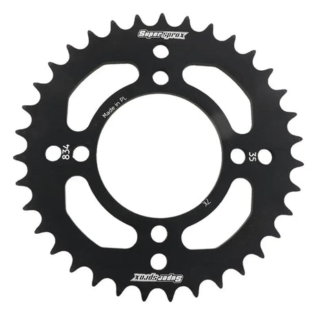 SUPERSPROX Rear Sprocket Aluminum 35t 420 Blk Yam for Powersports