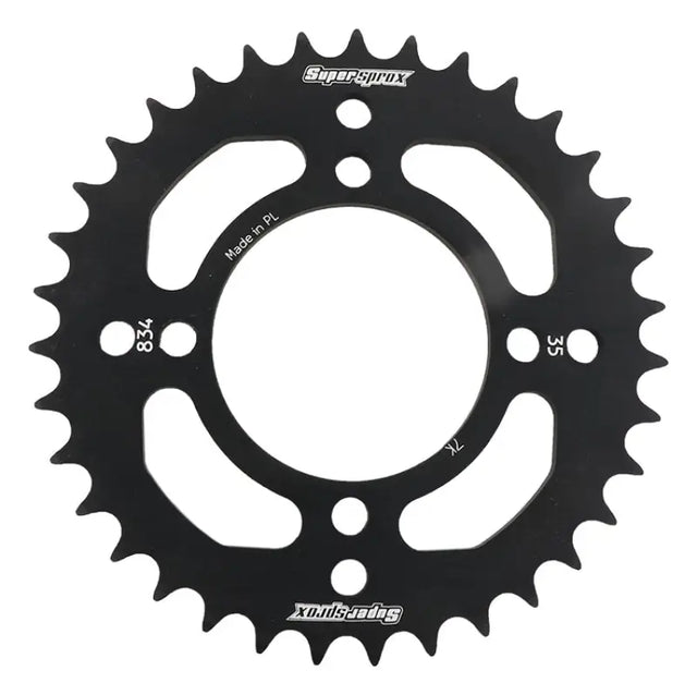 SUPERSPROX Rear Sprocket Aluminum 35t 420 Blk Yam for Powersports